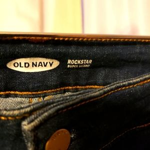 High waisted plus size Rockstar supper skinny jean